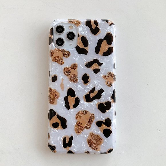 NEW Leopard Shell Hard Apple Airpods 1 2 Pro case - Picture 6 of 8